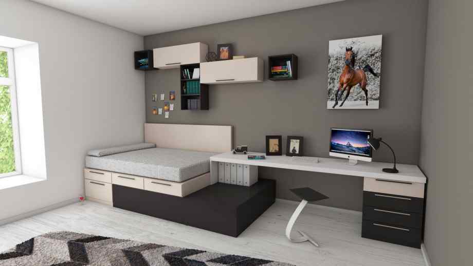 L’intégration des rangements pour optimiser l'espace de la chambre-acte-renovation.fr L’intégration des rangements pour optimiser l'espace de la chambre-acte-renovation.fr
